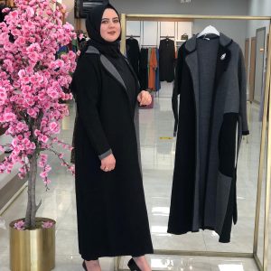 Büyük beden Çelik örme hırka