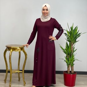 Büyük beden penye elbise