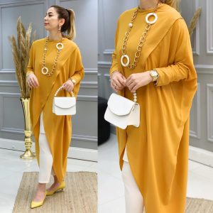 Büyük beden Çapraz Tunik