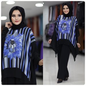 Pelerini Şifon tunik