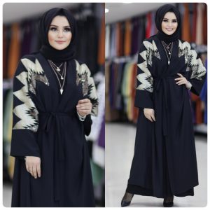 Krep kumaş abaya