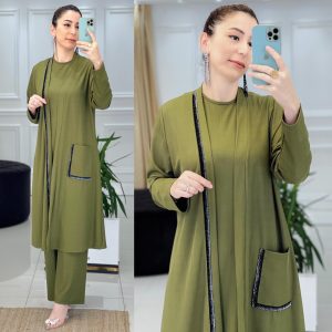 Büyük beden üçlü takım