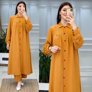 Ayrobin kumaş Robalı Tunik pantolon