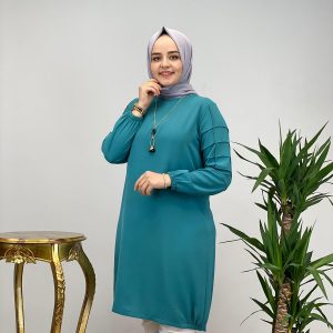 Ayrobin kumaş Büyük beden Tunik