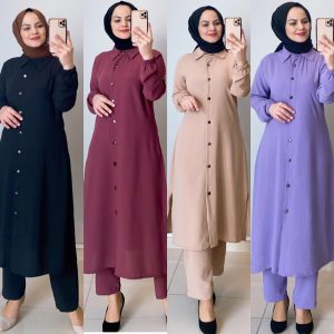 Aerobin kumaş Tunik pantolon