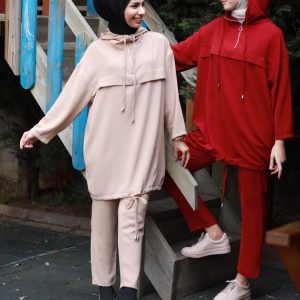 Salaş Kapşonlu Tunik pantolon