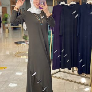Aymoli kumaş büyük beden elbise