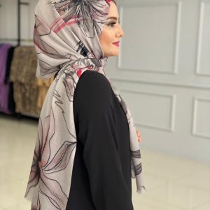 Dijital baskılı pamuklu şal