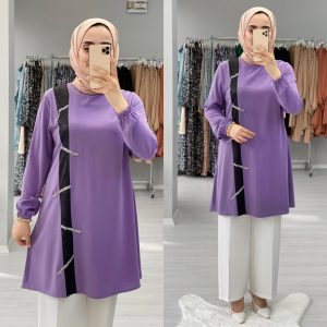 Linda kumaş Begüm Tunik