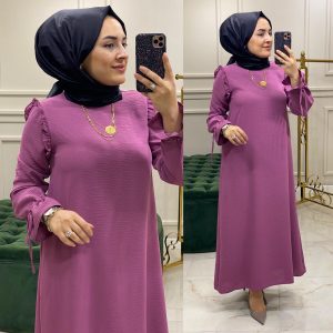 Ayrobin kumaş Linet elbise
