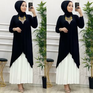 Sandy kumaş Asude Etekli takim