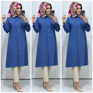 Ayrobin kumaş şura Tunik