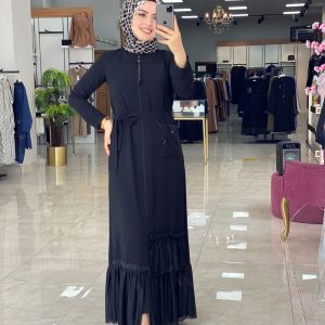 Krep kumaş Zerafet ferace