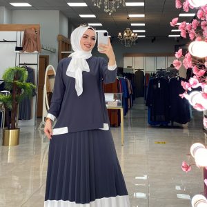 Sandy kumaş nehir Etekli takim