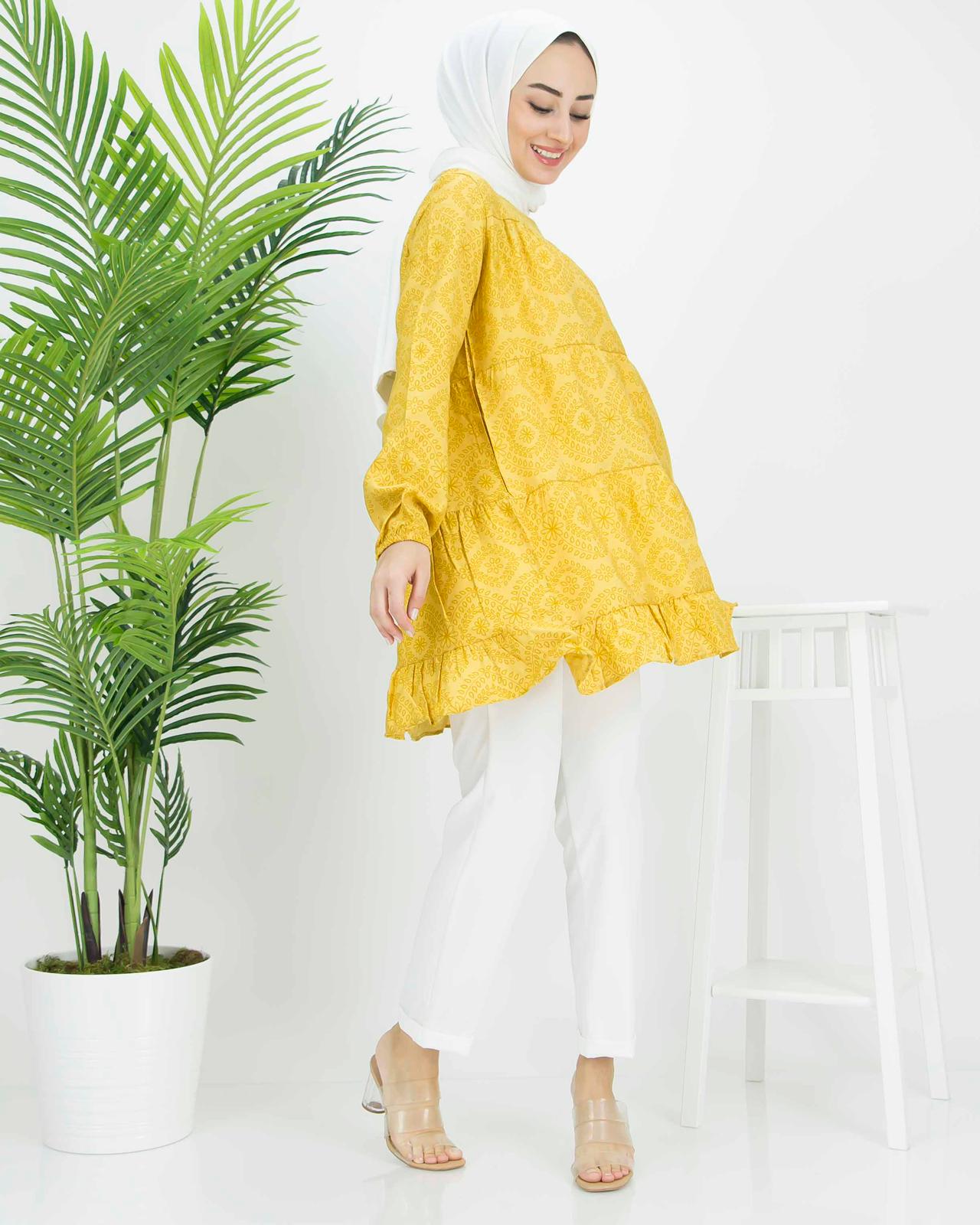 Salaş Tunik pantolon kombin - Görsel 5
