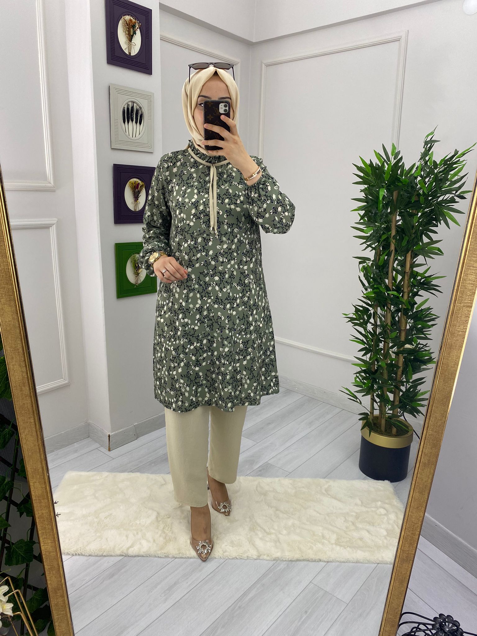 Büyük beden Tunik pantolon - Görsel 3