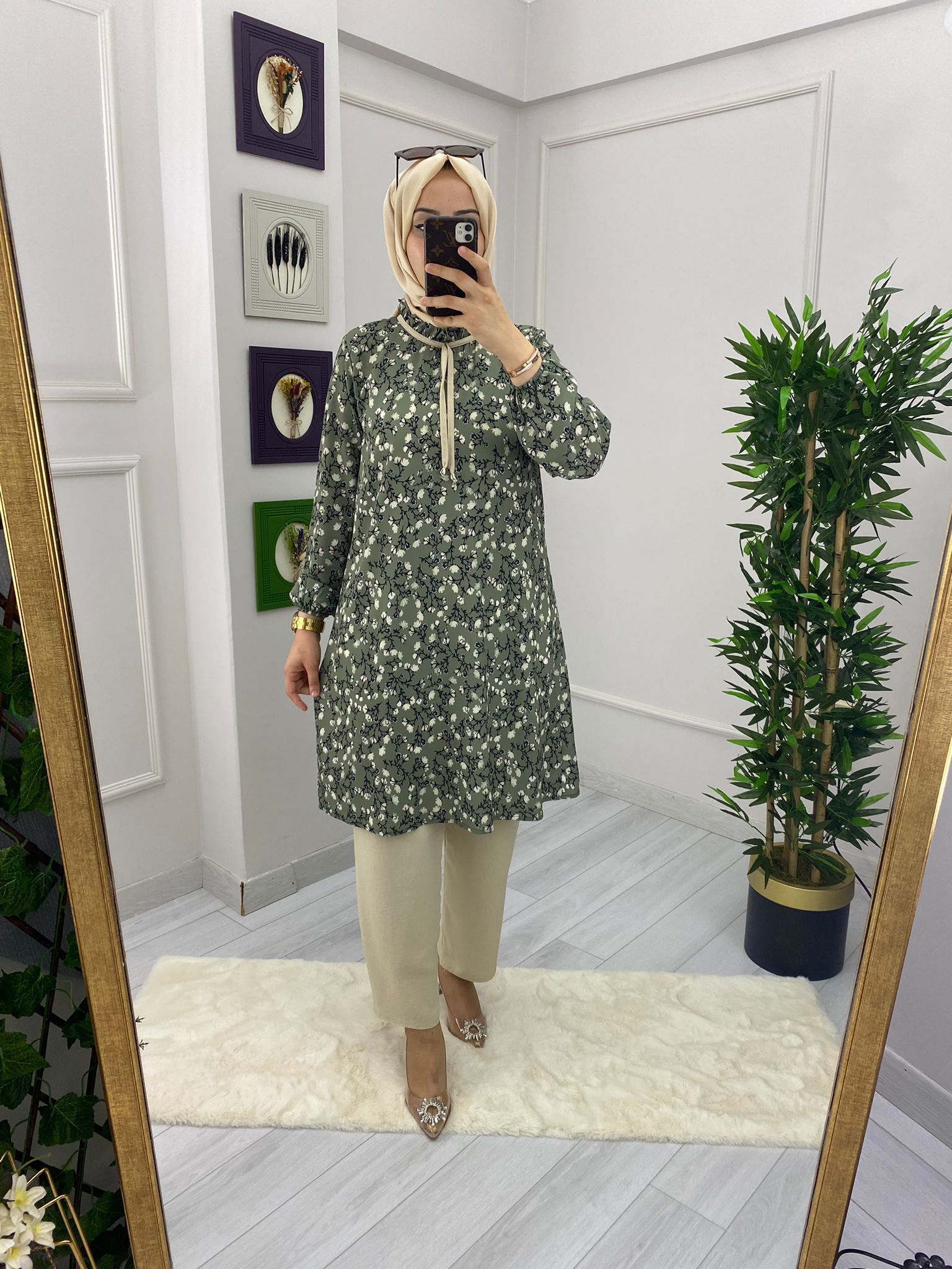 Büyük beden Tunik pantolon - Görsel 4