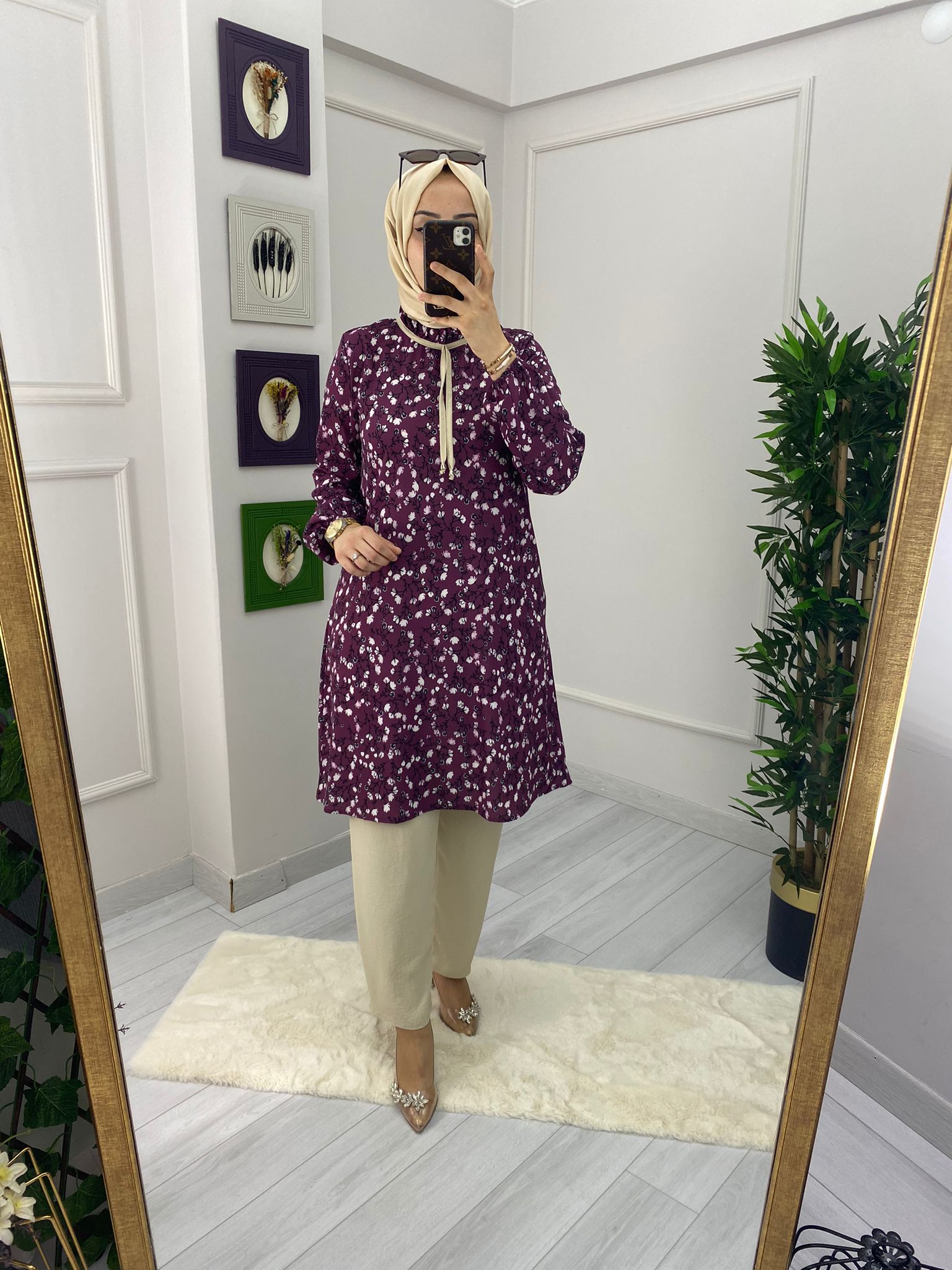 Büyük beden Tunik pantolon - Görsel 5