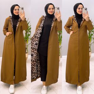 Su geçirmeyen kumaş leopar kap
