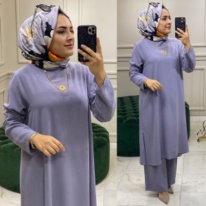 Asude takım ayrobin kumaş
