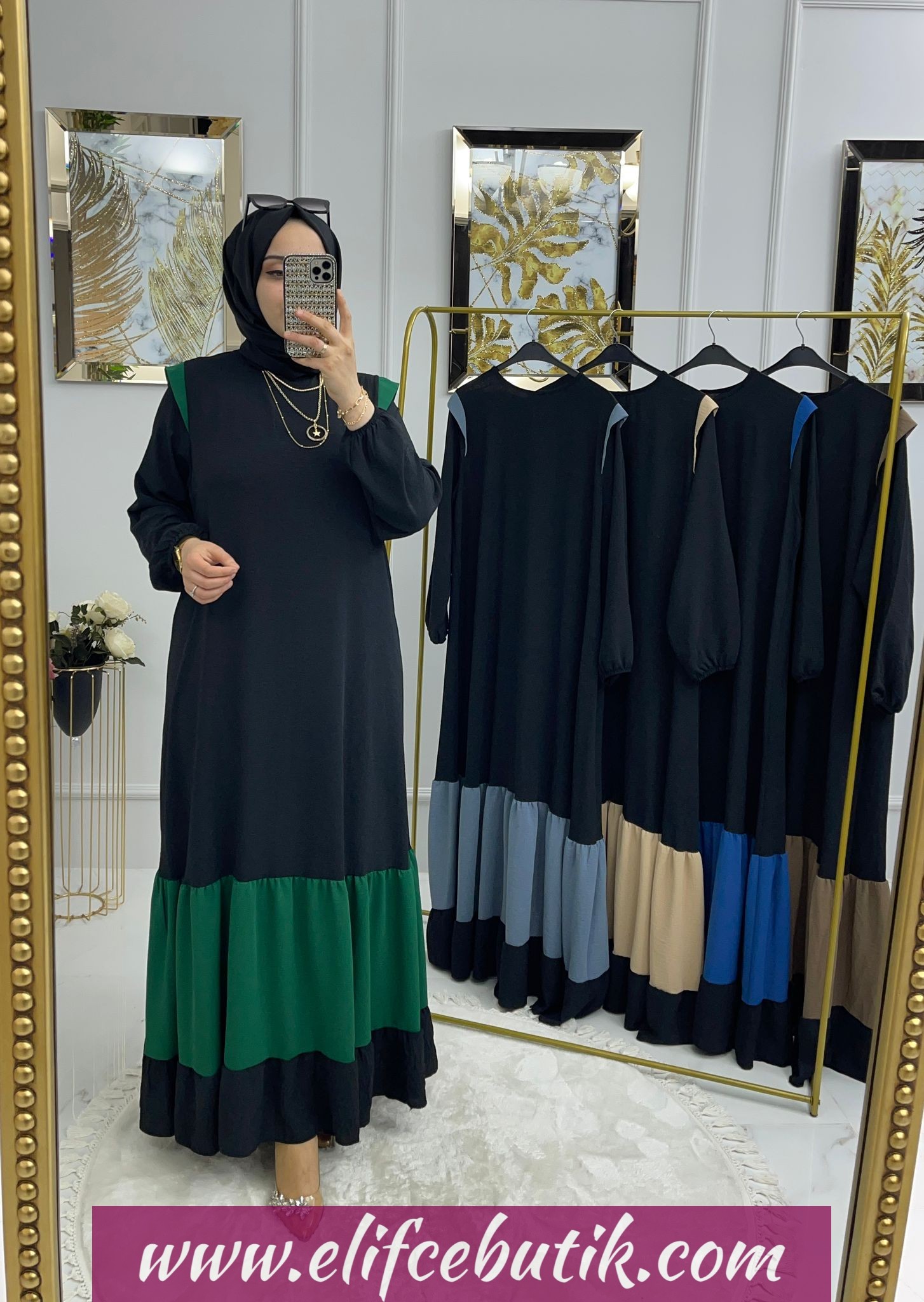 Ayrobin kumaş melek Elbise - Görsel 13