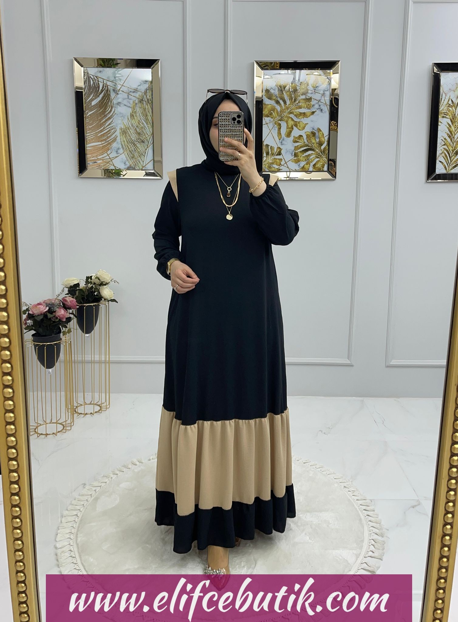 Ayrobin kumaş melek Elbise - Görsel 3