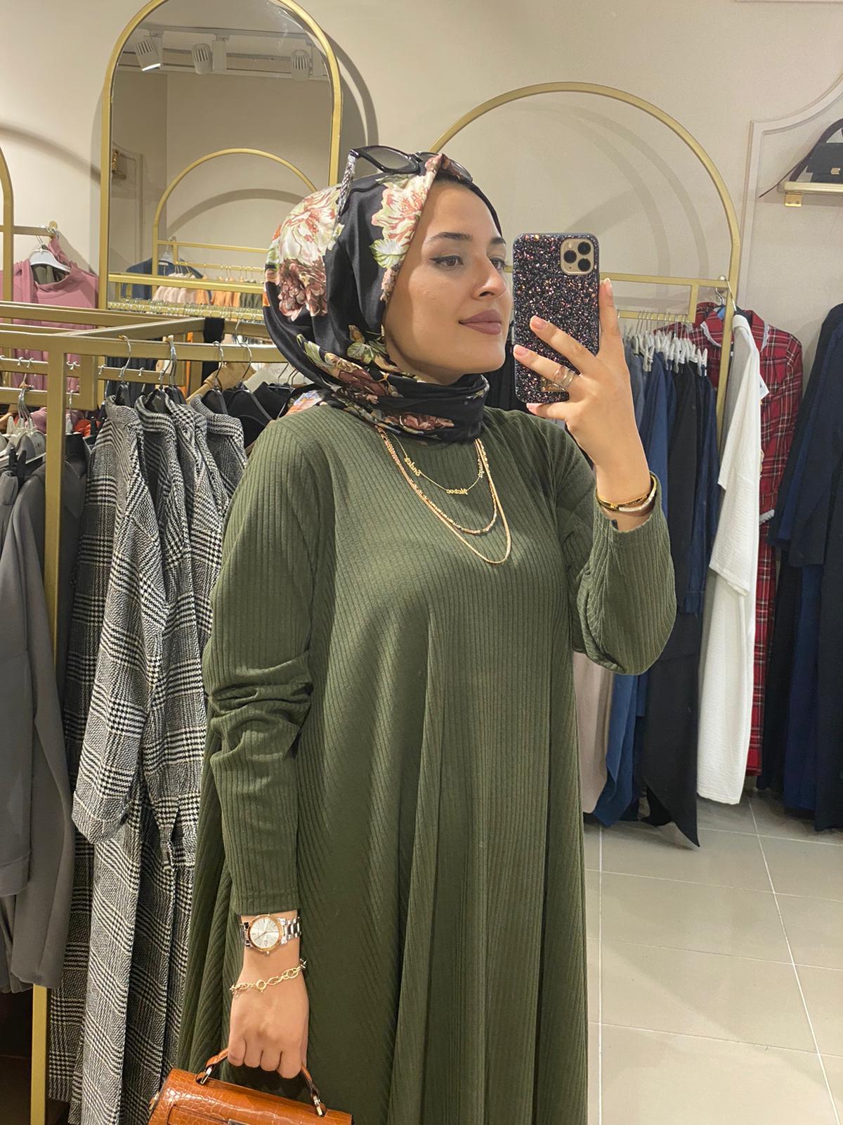 Fitili örme kumaş salaş takım - Görsel 7
