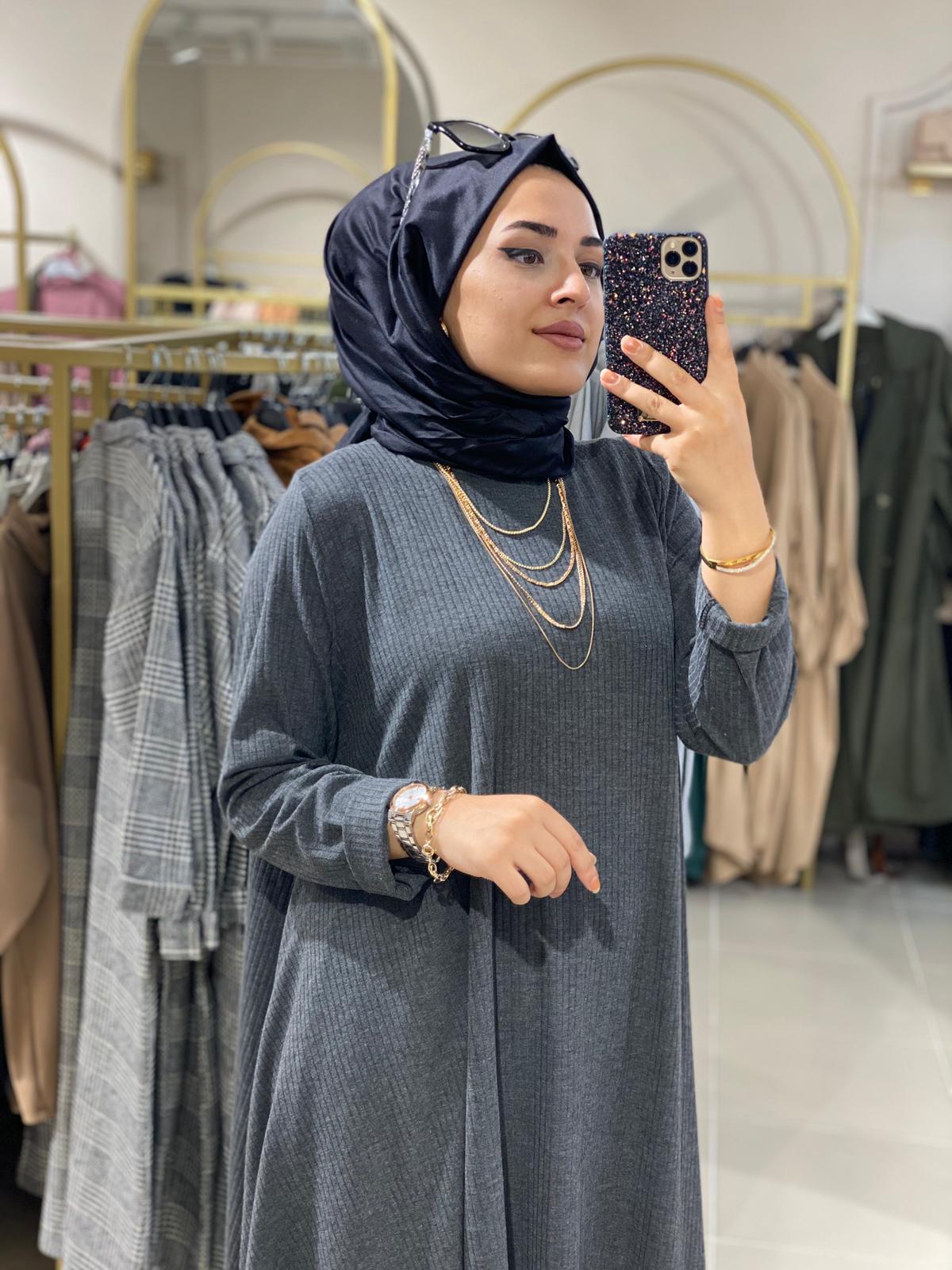 Fitili örme kumaş salaş takım - Görsel 2