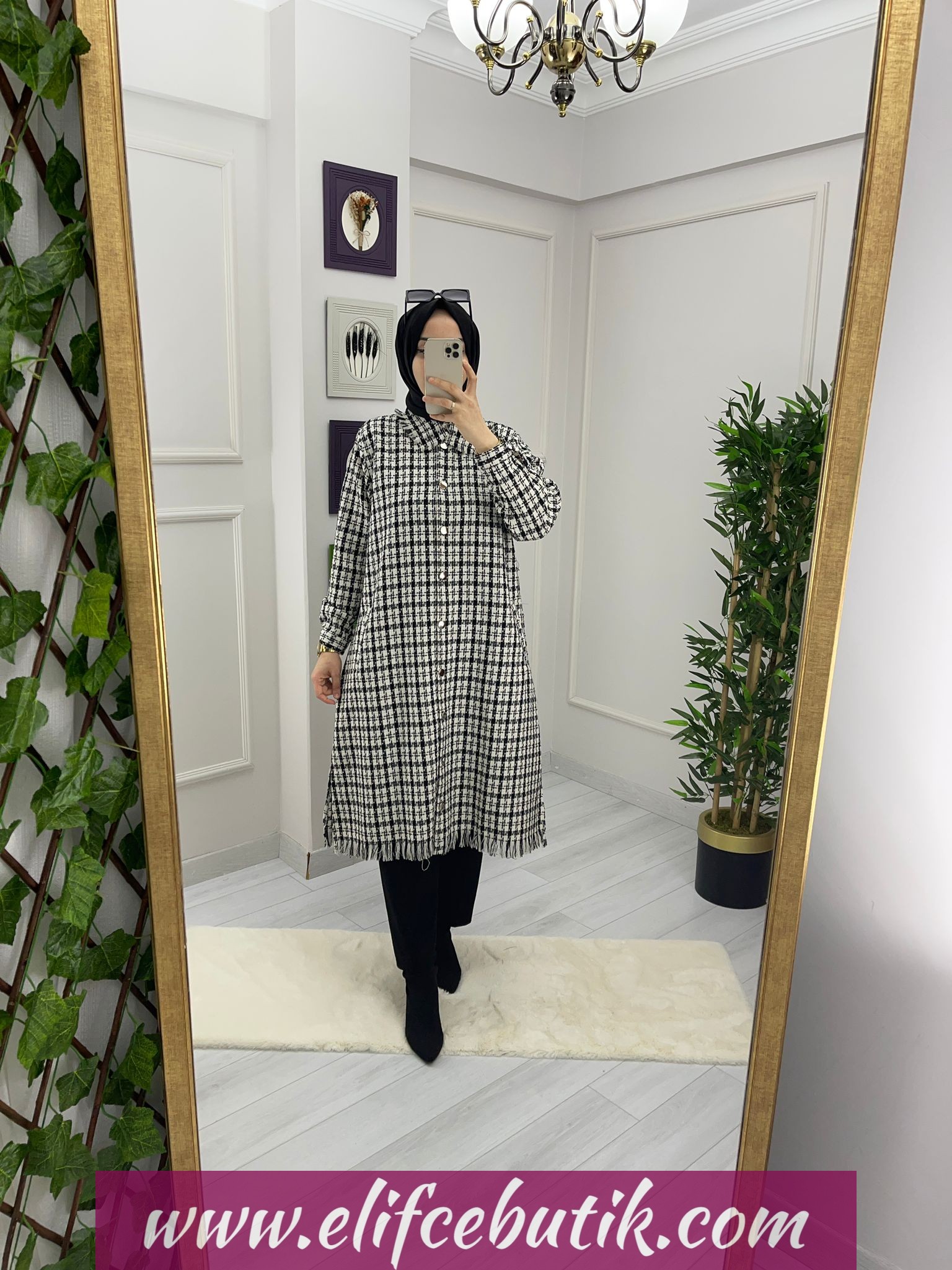 Chanel kumaş büyük beden kap - Görsel 8