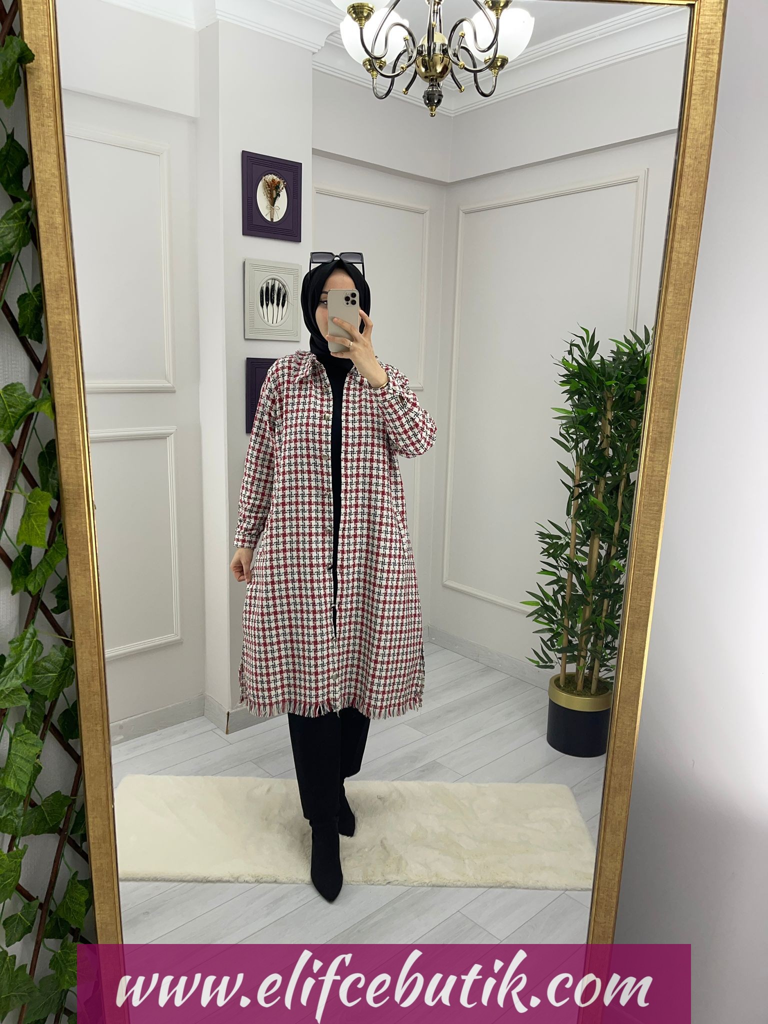 Chanel kumaş büyük beden kap - Görsel 7