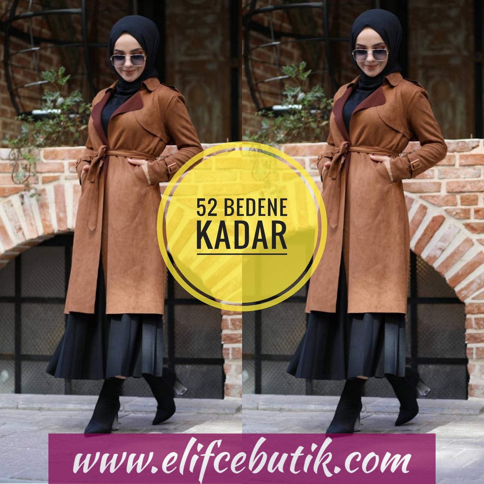 Büyük beden süet ceket