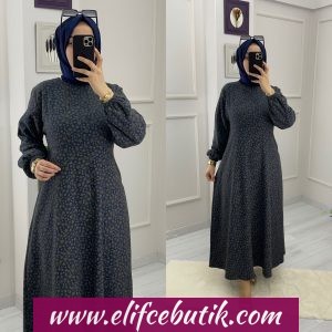 Hürrem kumaş büyük beden elbise