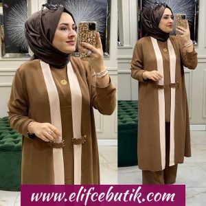 Ayrobin Büyük beden üçlü takım