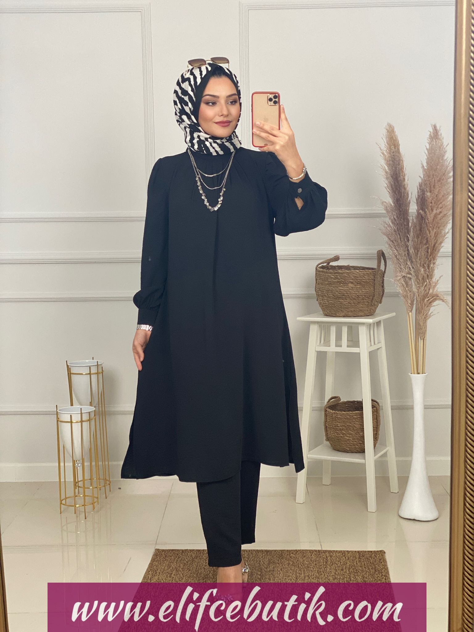 İthal ayrobin kumaş henna takim - Görsel 2