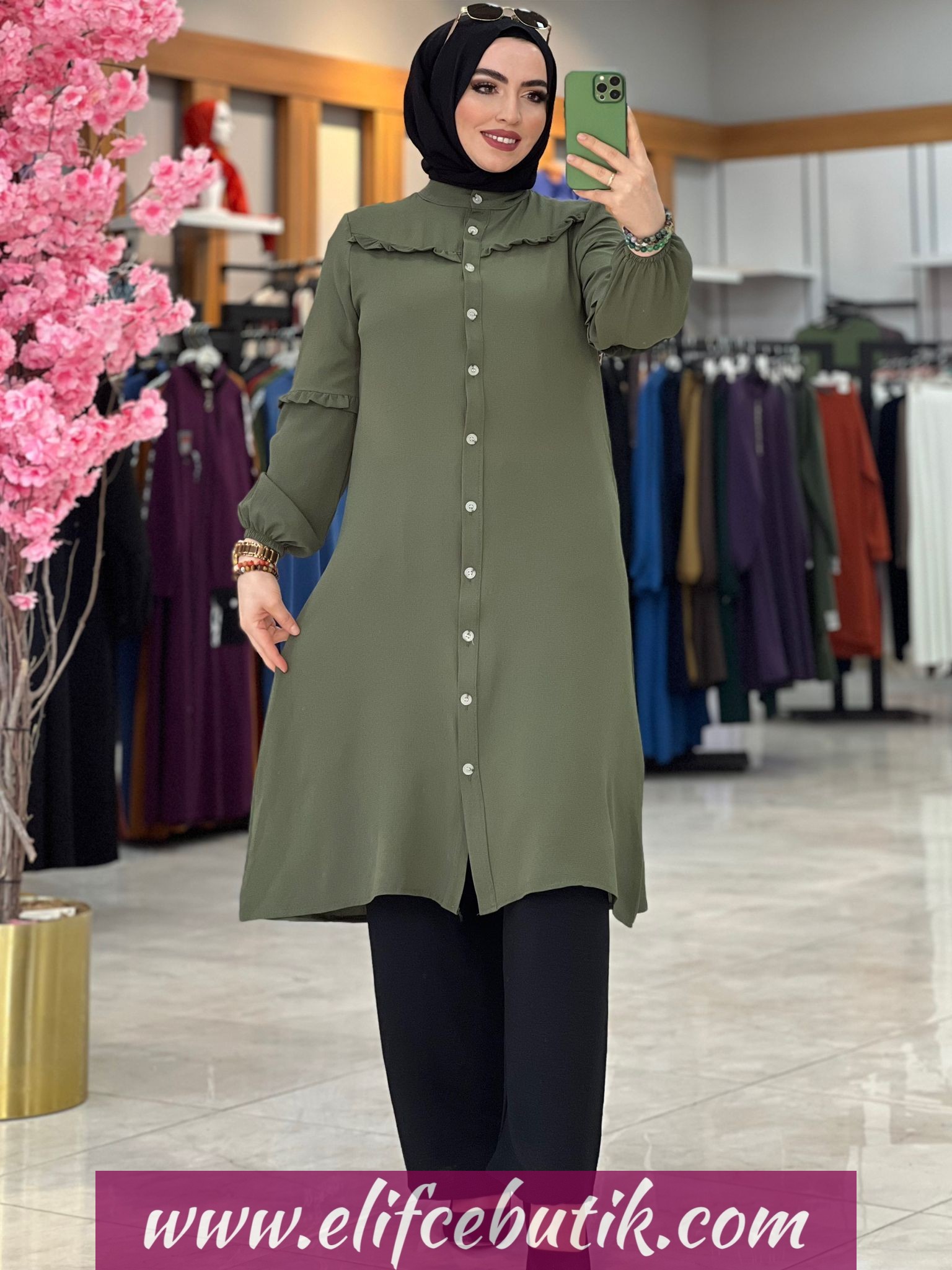 Büyük beden Tunik pantolon - Görsel 8