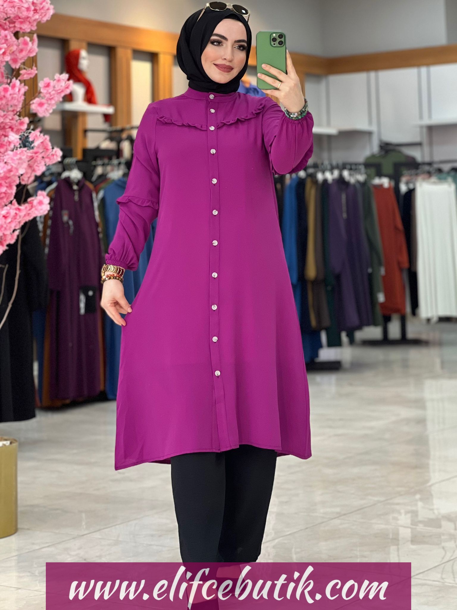 Büyük beden Tunik pantolon