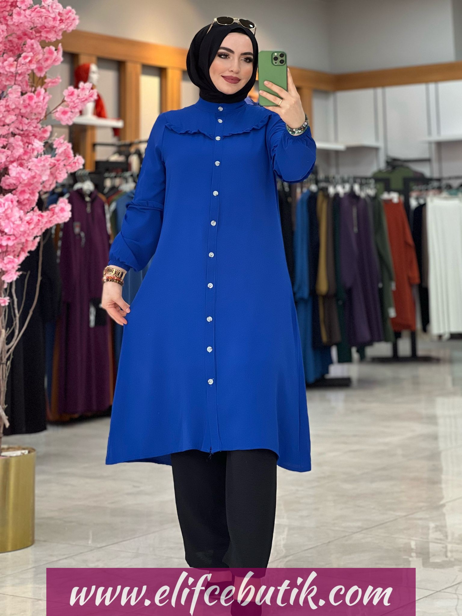 Büyük beden Tunik pantolon - Görsel 6