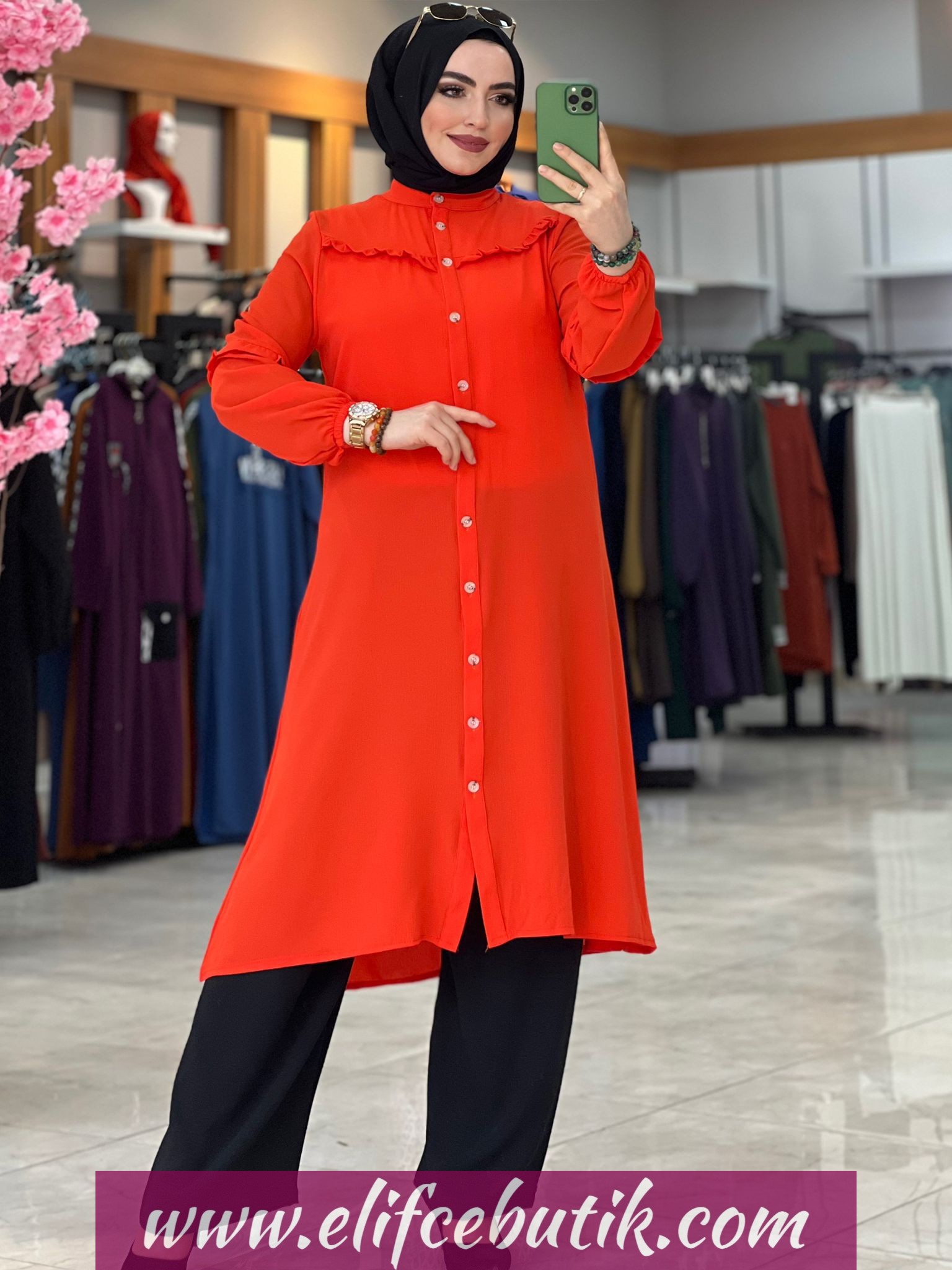 Büyük beden Tunik pantolon - Görsel 7