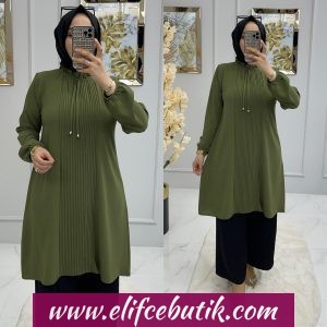 Ayrobin kumaş Deniz Tunik