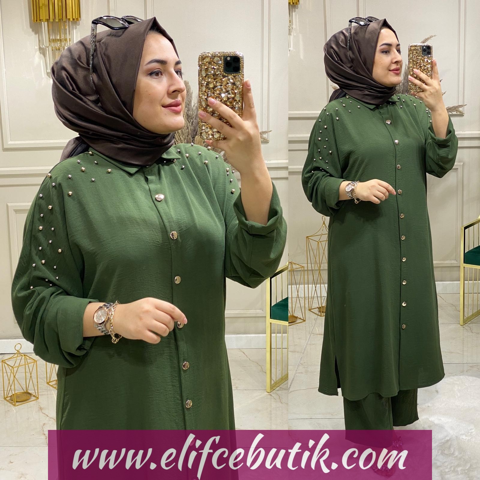 Ayrobin kumaş Elfida takim - Görsel 7