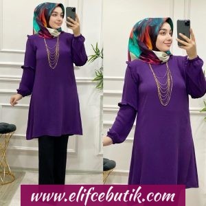 Ayrobin kumaş kelebek Tunik