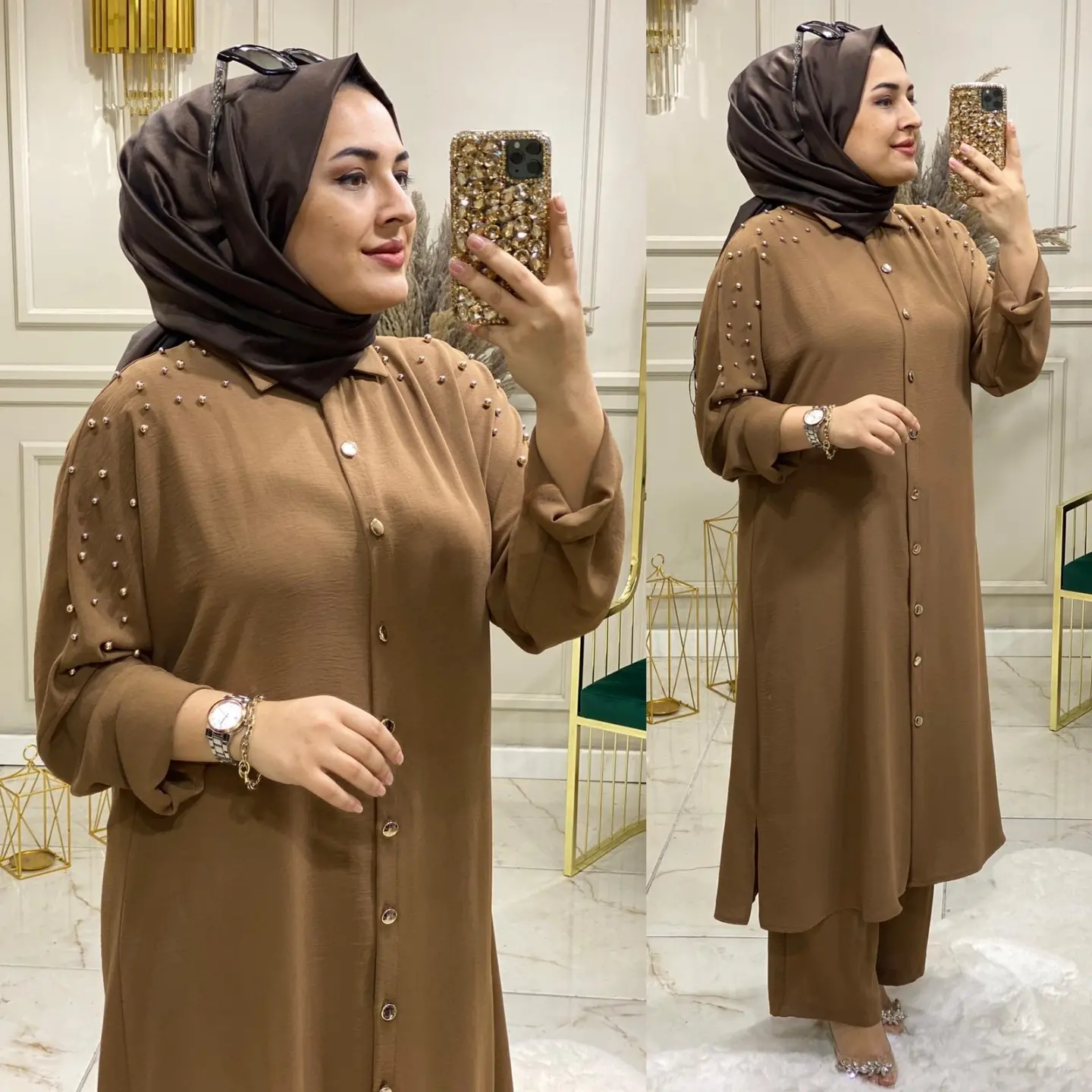 Ayrobin kumaş Elfida takim