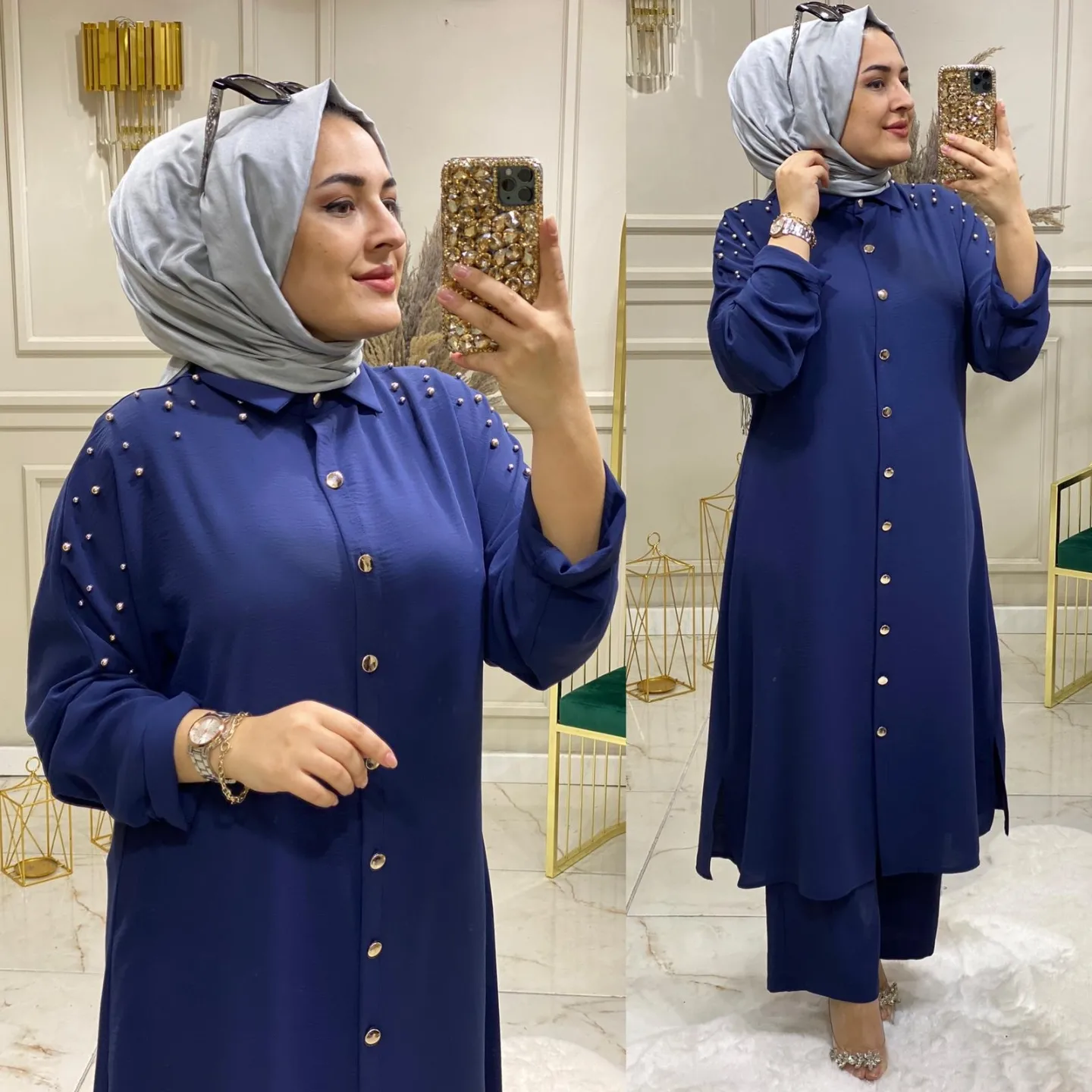 Ayrobin kumaş Elfida takim - Görsel 5