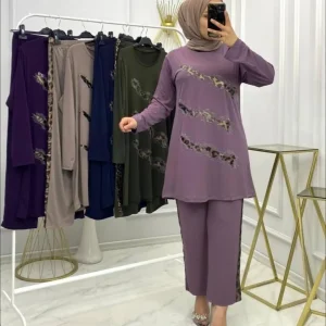 Sandy kumaş hale takım
