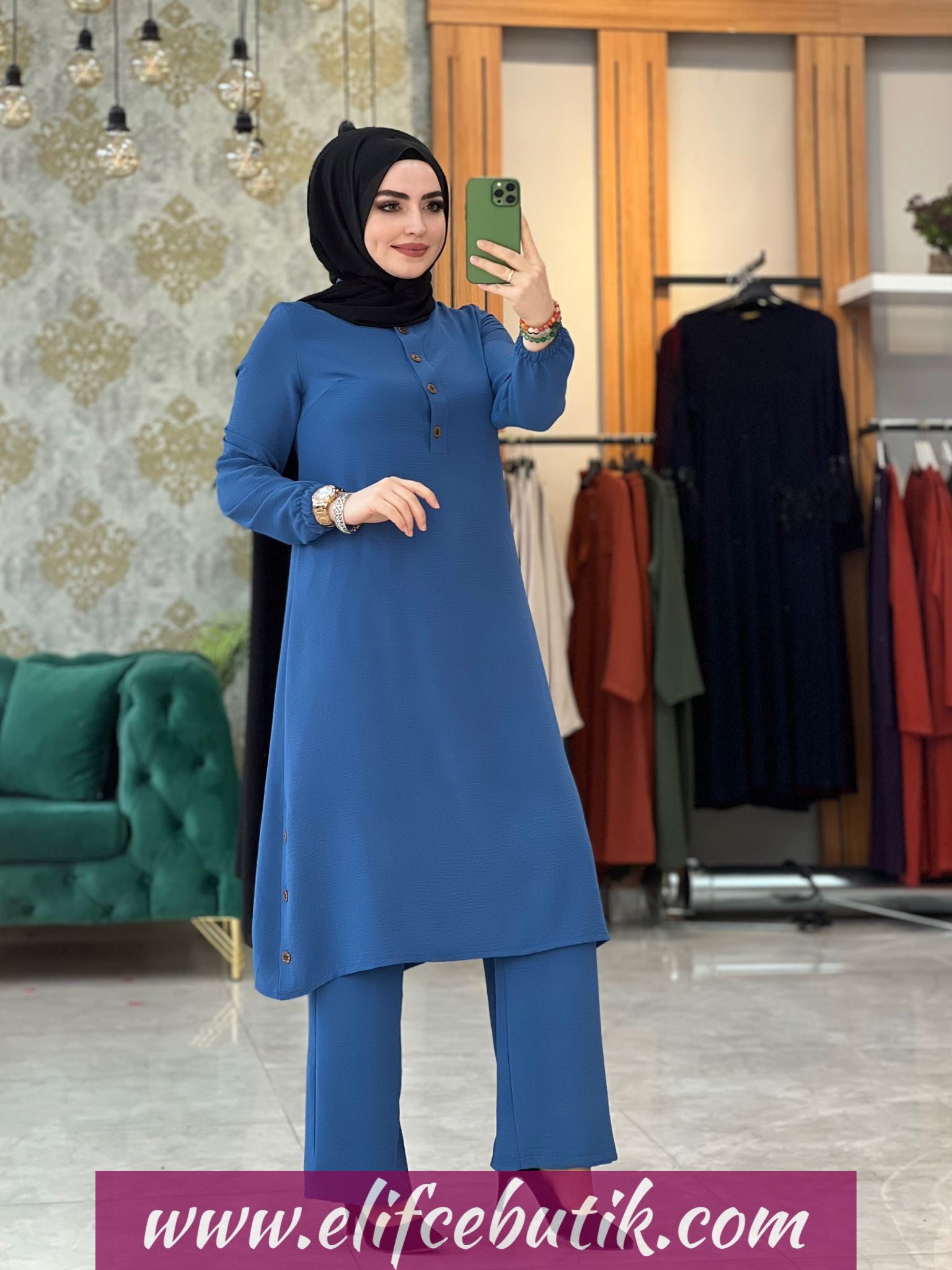 Ayrobin Büyük beden Tunik pantolon