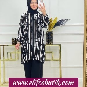 Viskon kumaş Afife tunik