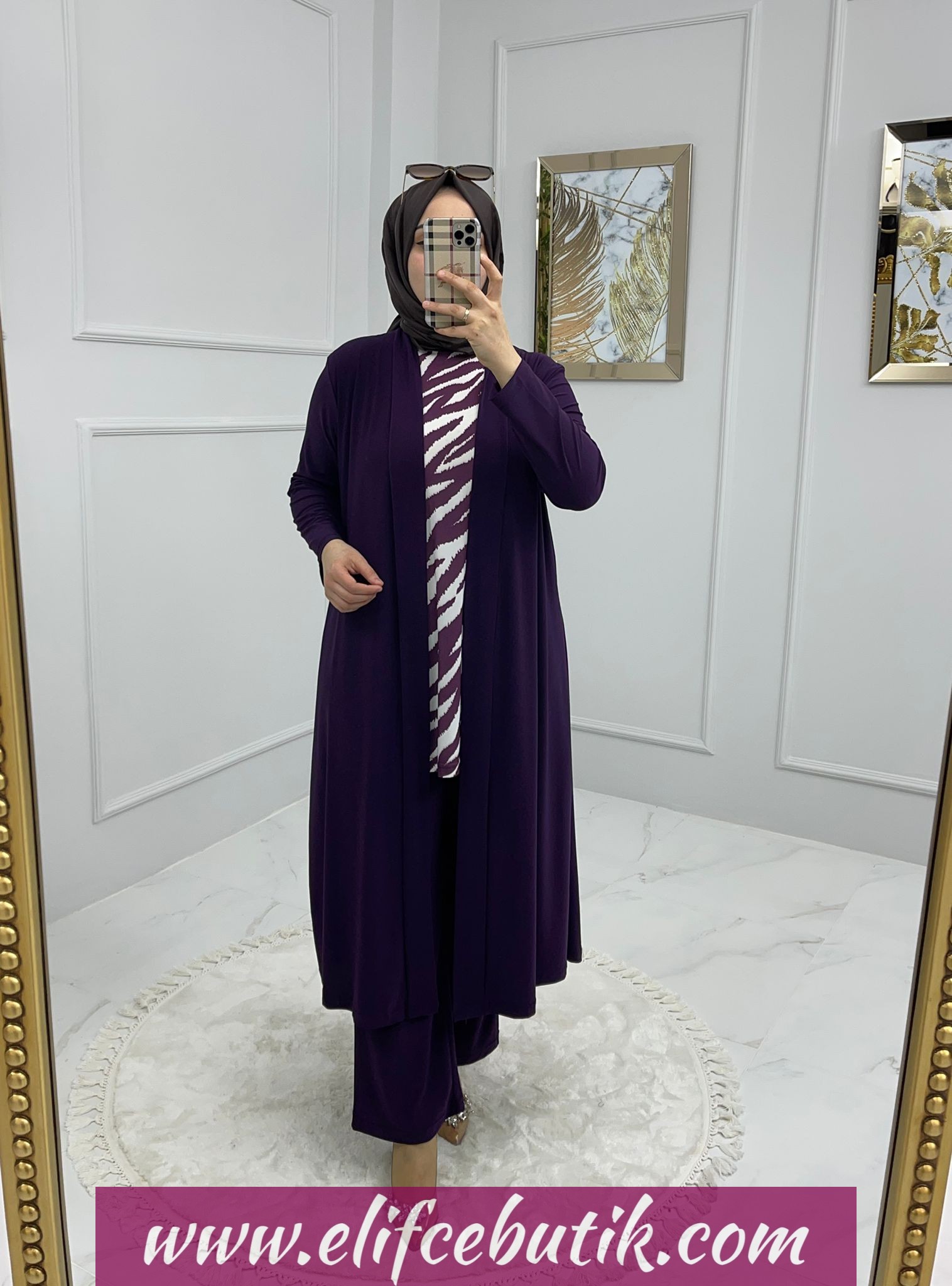 Büyük beden Sandy takim - Görsel 4