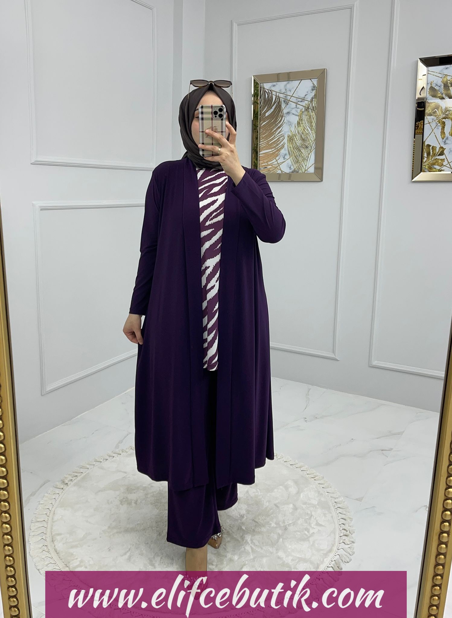 Büyük beden Sandy takim - Görsel 5