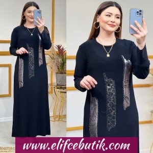 Sandy kumaş Özge Esnek elbise