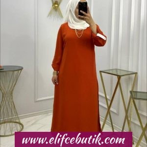 Ayrobin kumaş elbise